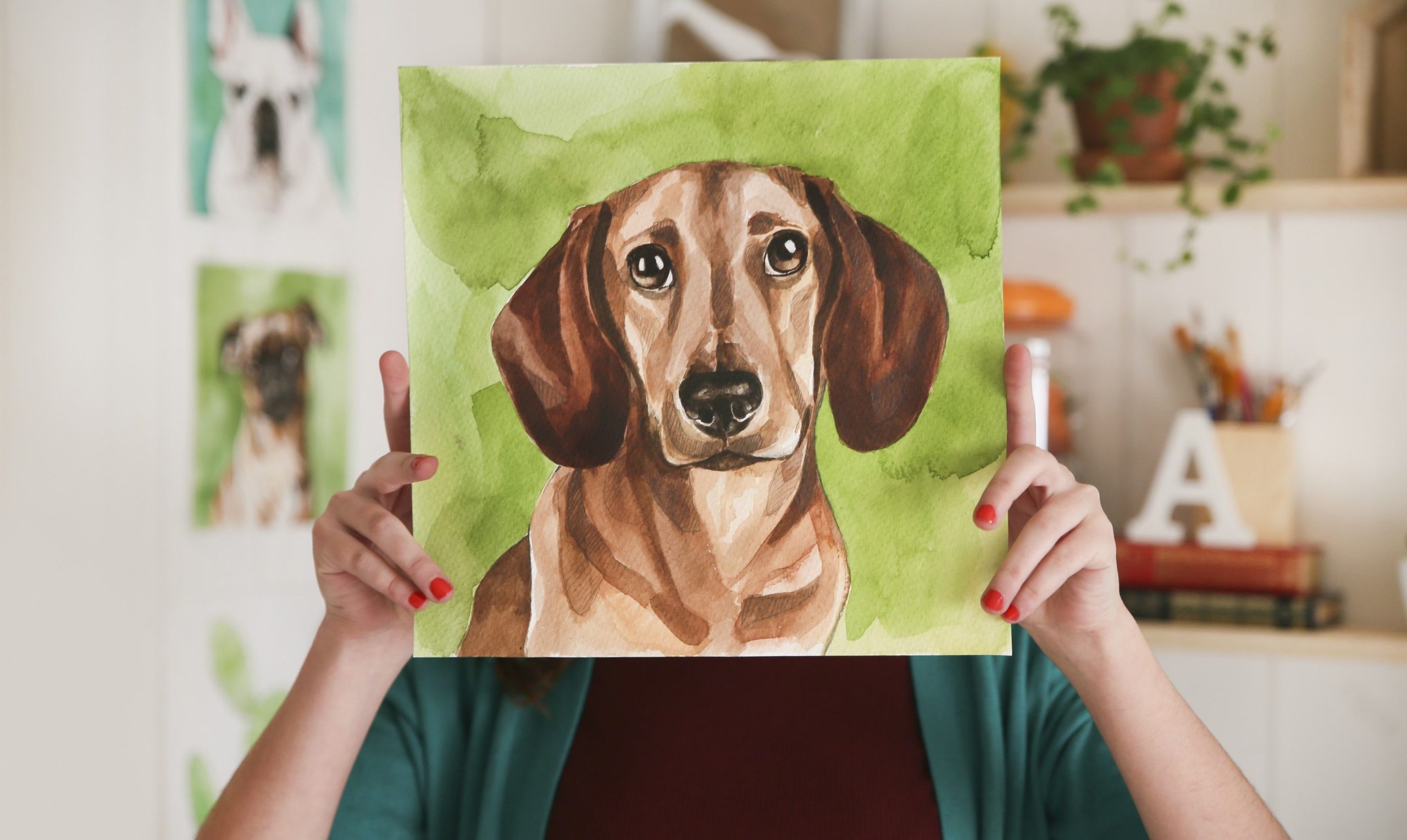 Custom Pet Portraits for Your Little Sweetheart